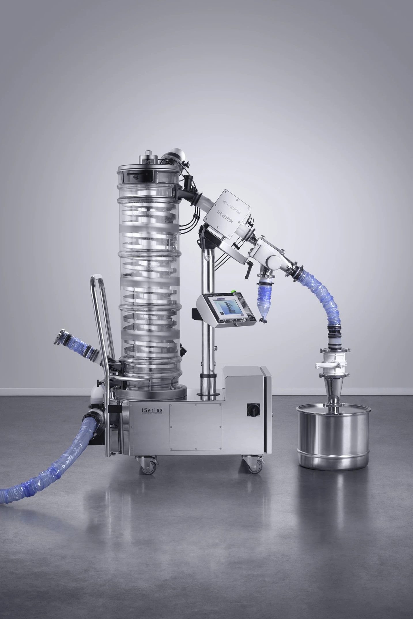 iTec C Stainless steel tablet deduster