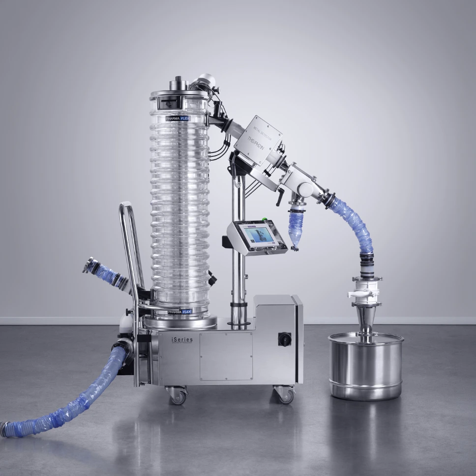 iFlex - Tablet deduster with polymer segments