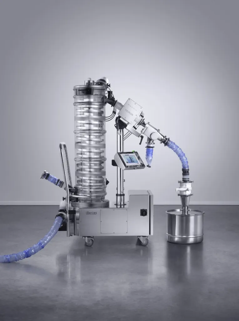 iTec - Tablet deduster with stainless steel segments
