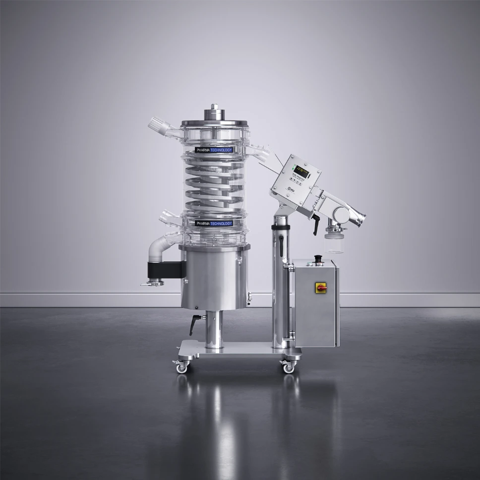 eTec - Tablet deduster with stainless steel segments (250)